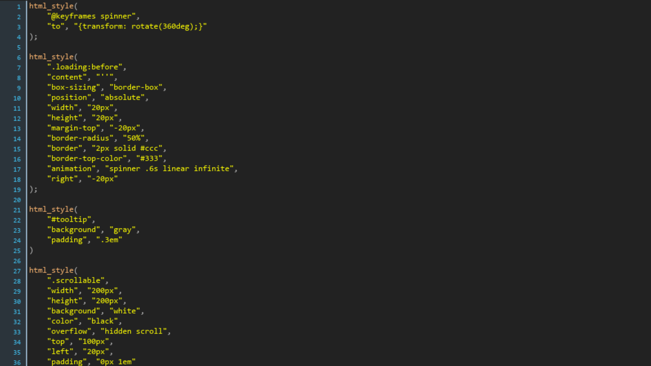 HTML5Elements by ArDi | GameMaker: Marketplace